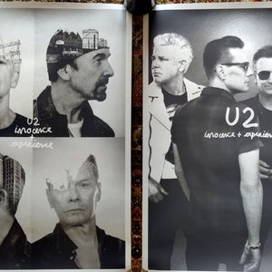 Set Of Three U2 Innocence + Experience Original Prints